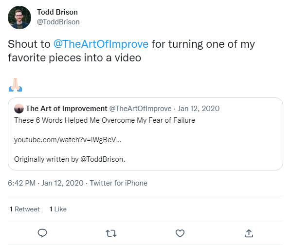 Author testimonial