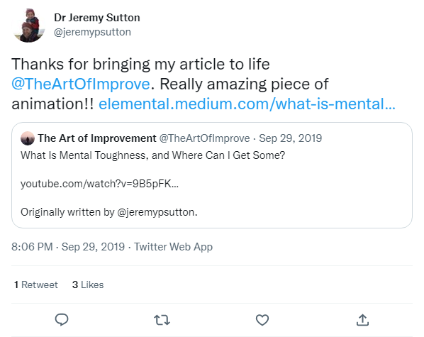 Author testimonial