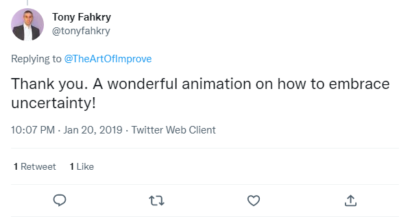 Author testimonial