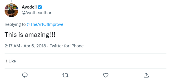 Author testimonial