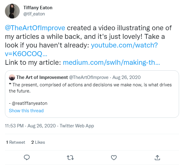 Author testimonial