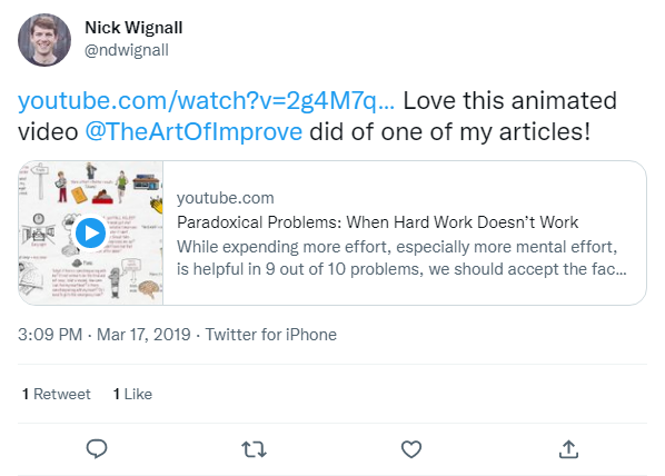 Author testimonial