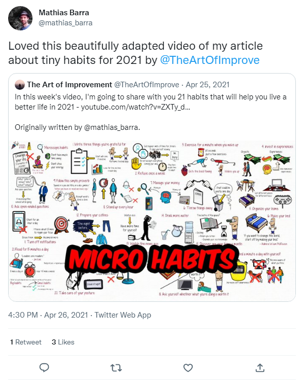 Author testimonial