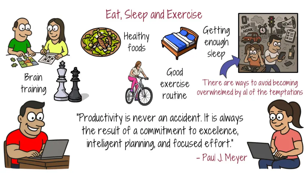 eat-sleep-exercise-productivity-tips
