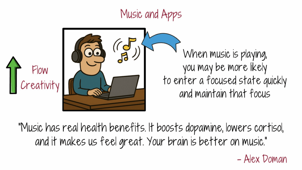 music-and-apps-focus-creativity-benefits