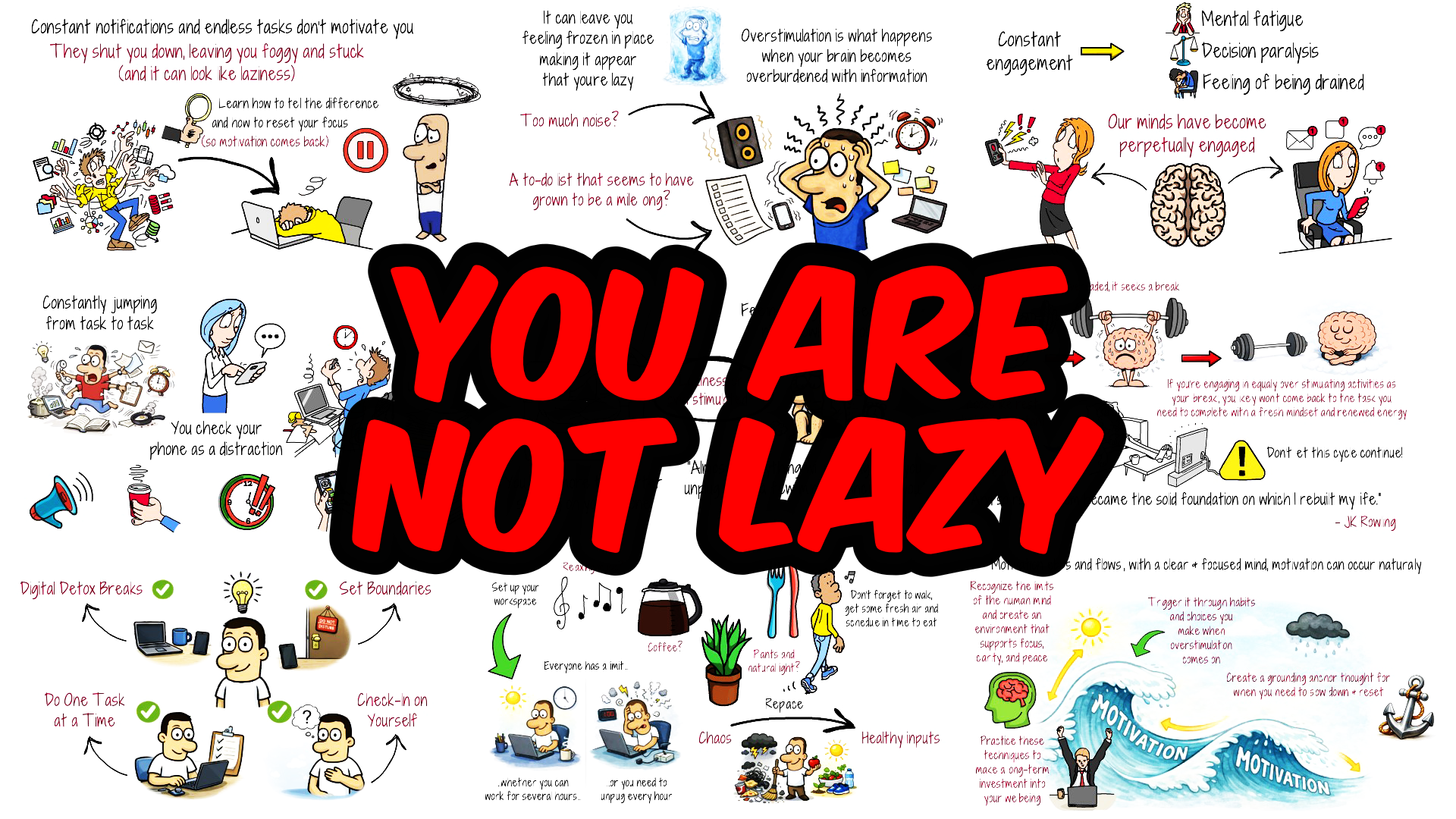 You're Not Lazy - It's Overstimulation